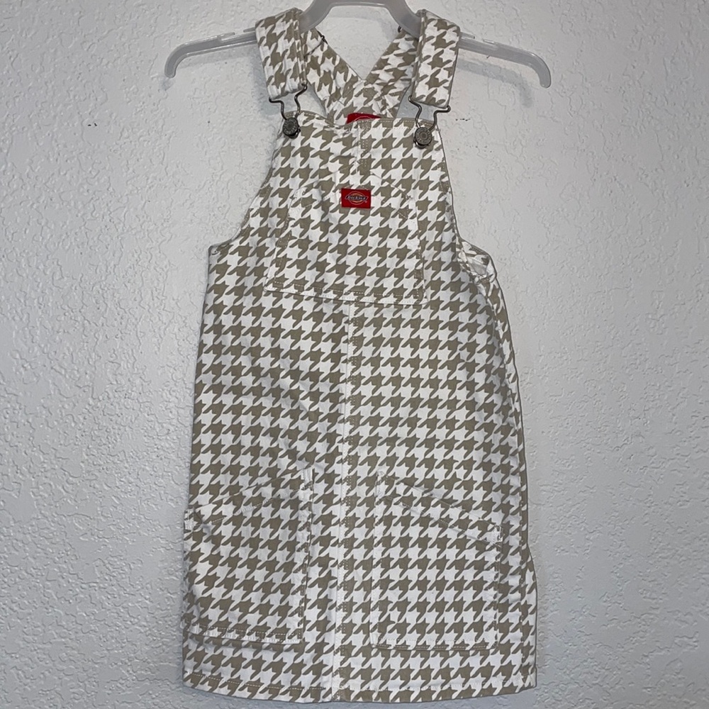 Dickies Girls Checkered Overalls‎ XS